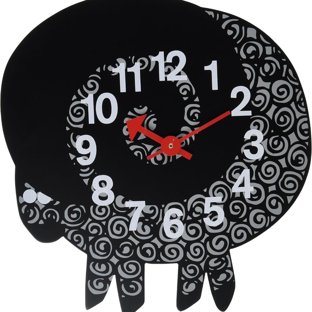 George Nelson midcentury modern Zoo Timer RAM clock, licensed, New in box